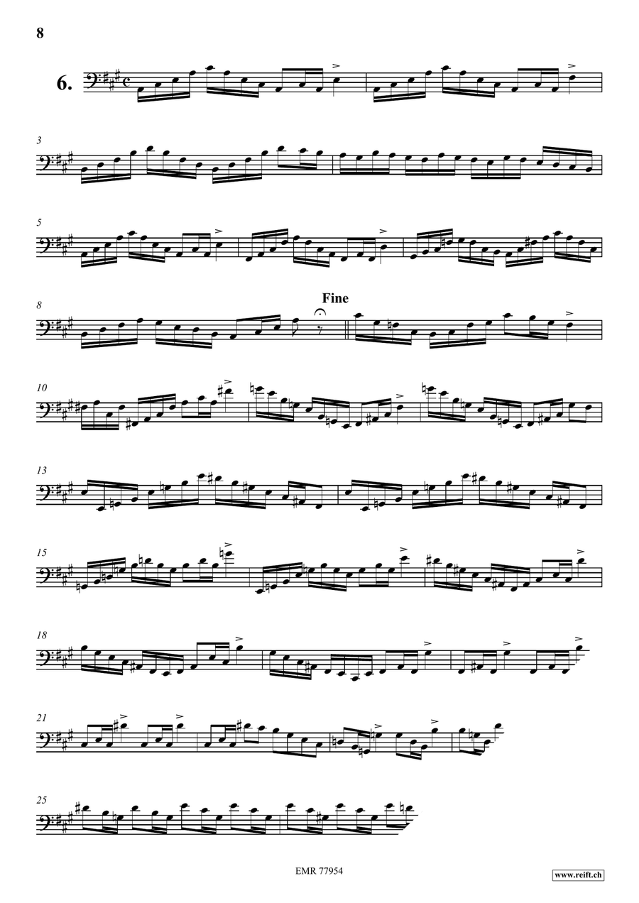 24 Virtuoso Studies 24 Virtuoso Studies Cello scores gallery preview page 7