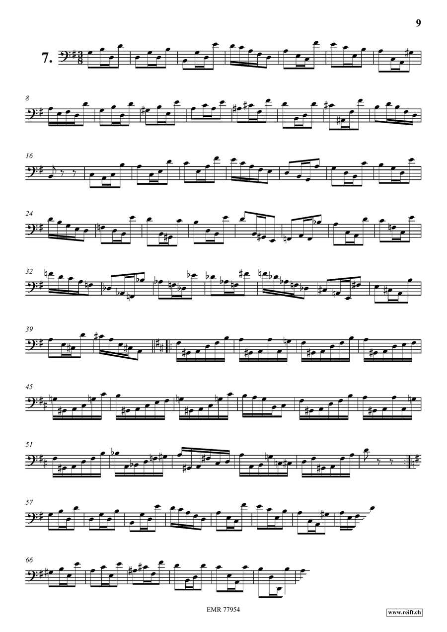 24 Virtuoso Studies 24 Virtuoso Studies Cello scores gallery preview page 8