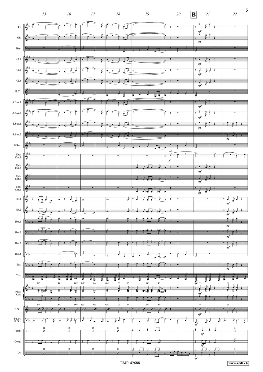 Danny Boy Danny Boy Concert Band scores gallery preview page 6