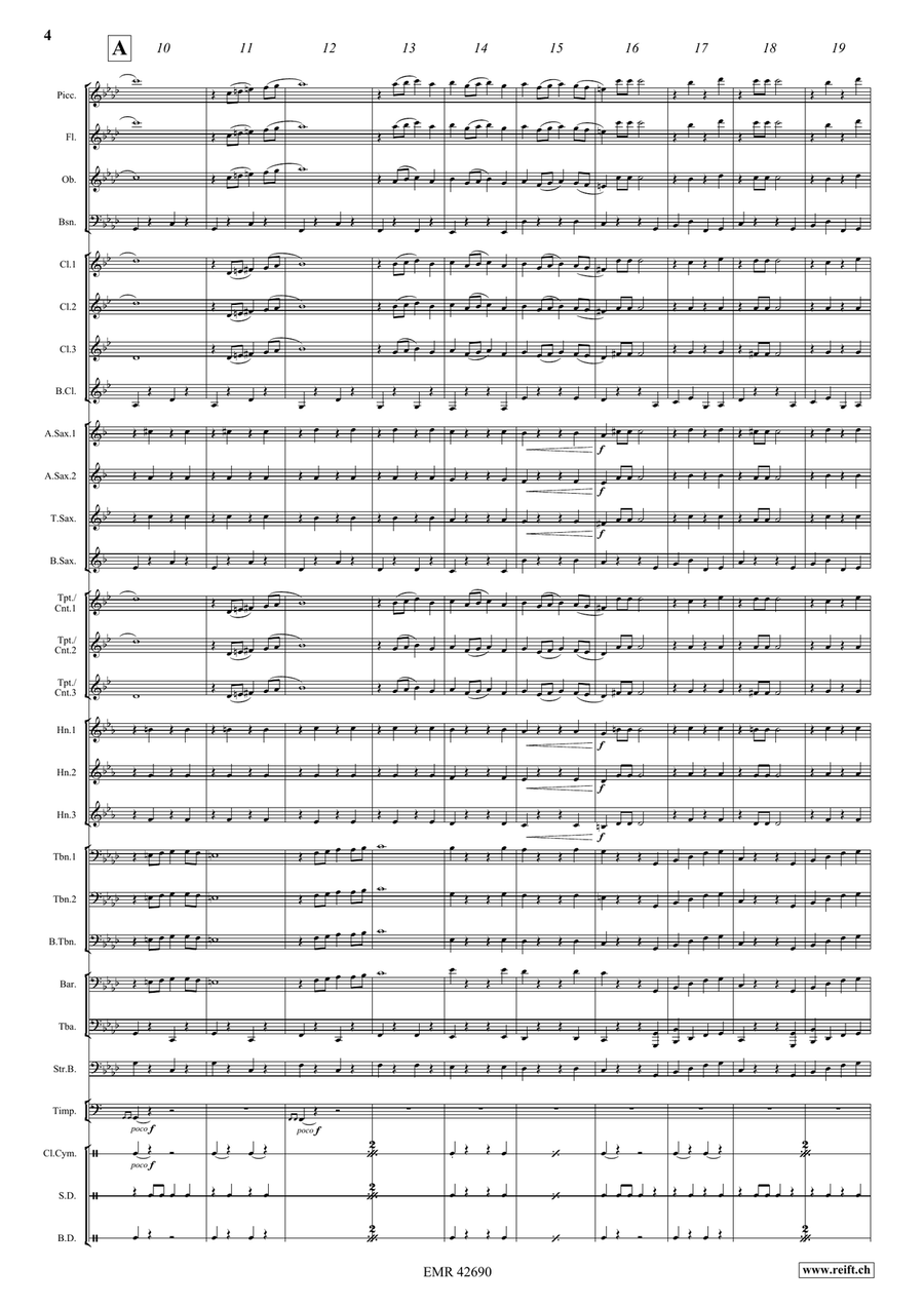 Joselito Bienvenida Joselito Bienvenida Concert Band scores gallery preview page 5