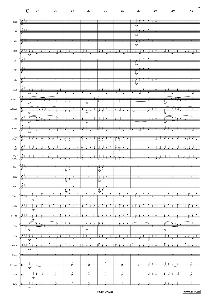 Joselito Bienvenida Joselito Bienvenida Concert Band scores gallery preview page 8