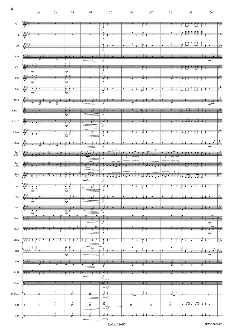 Joselito Bienvenida Joselito Bienvenida Concert Band scores gallery preview page 9