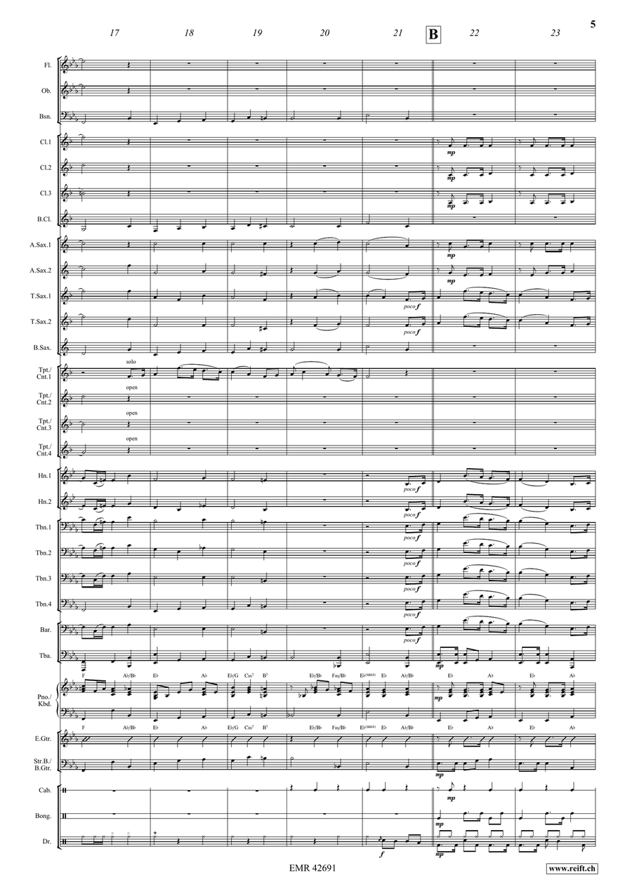 The Last Rose Of Summer The Last Rose Of Summer Concert Band scores gallery preview page 6