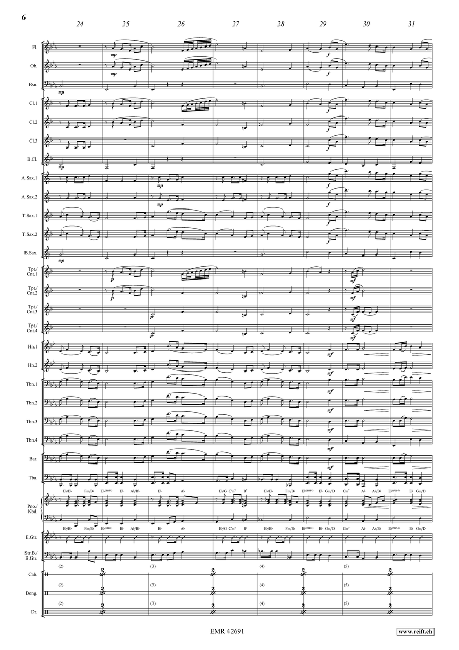 The Last Rose Of Summer The Last Rose Of Summer Concert Band scores gallery preview page 7