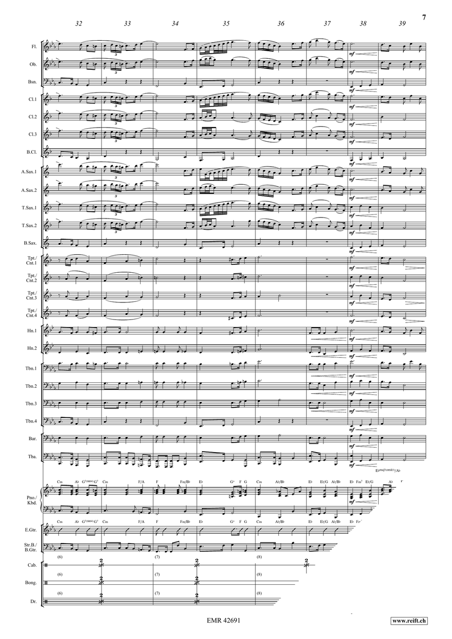 The Last Rose Of Summer The Last Rose Of Summer Concert Band scores gallery preview page 8