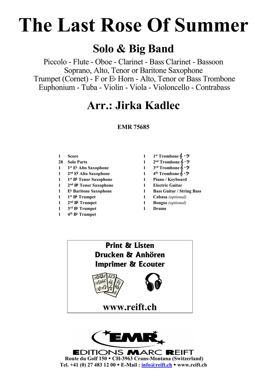 The Last Rose Of Summer The Last Rose Of Summer Bassoon scores gallery preview page 2