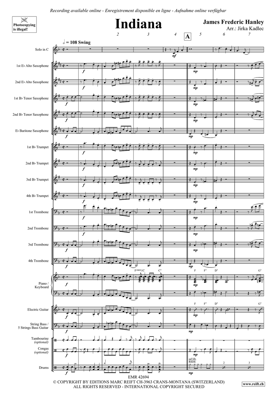 Indiana by Jirka Kadlec Bassoon - Sheet Music page 3