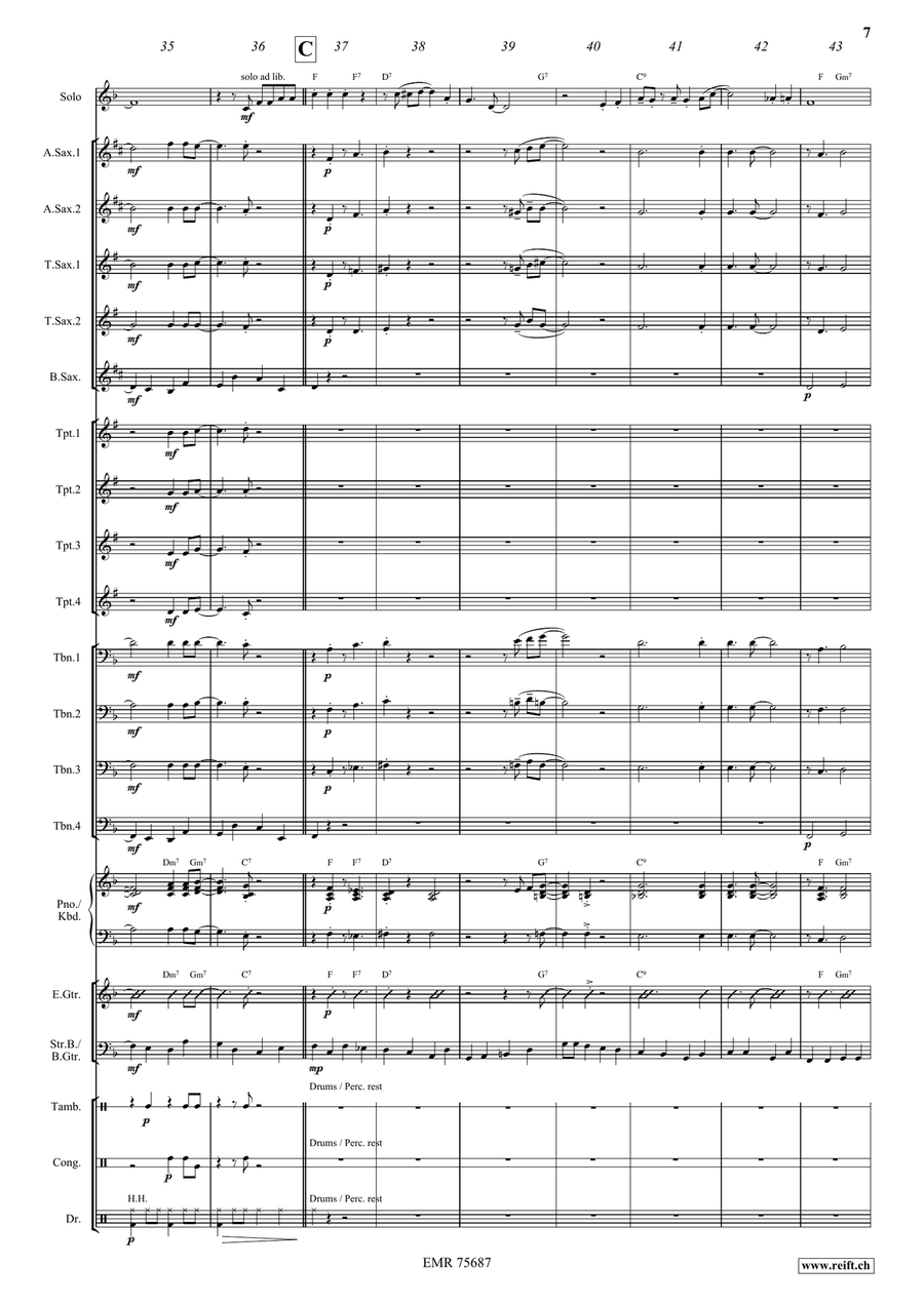 Indiana by Jirka Kadlec Bassoon - Sheet Music page 7