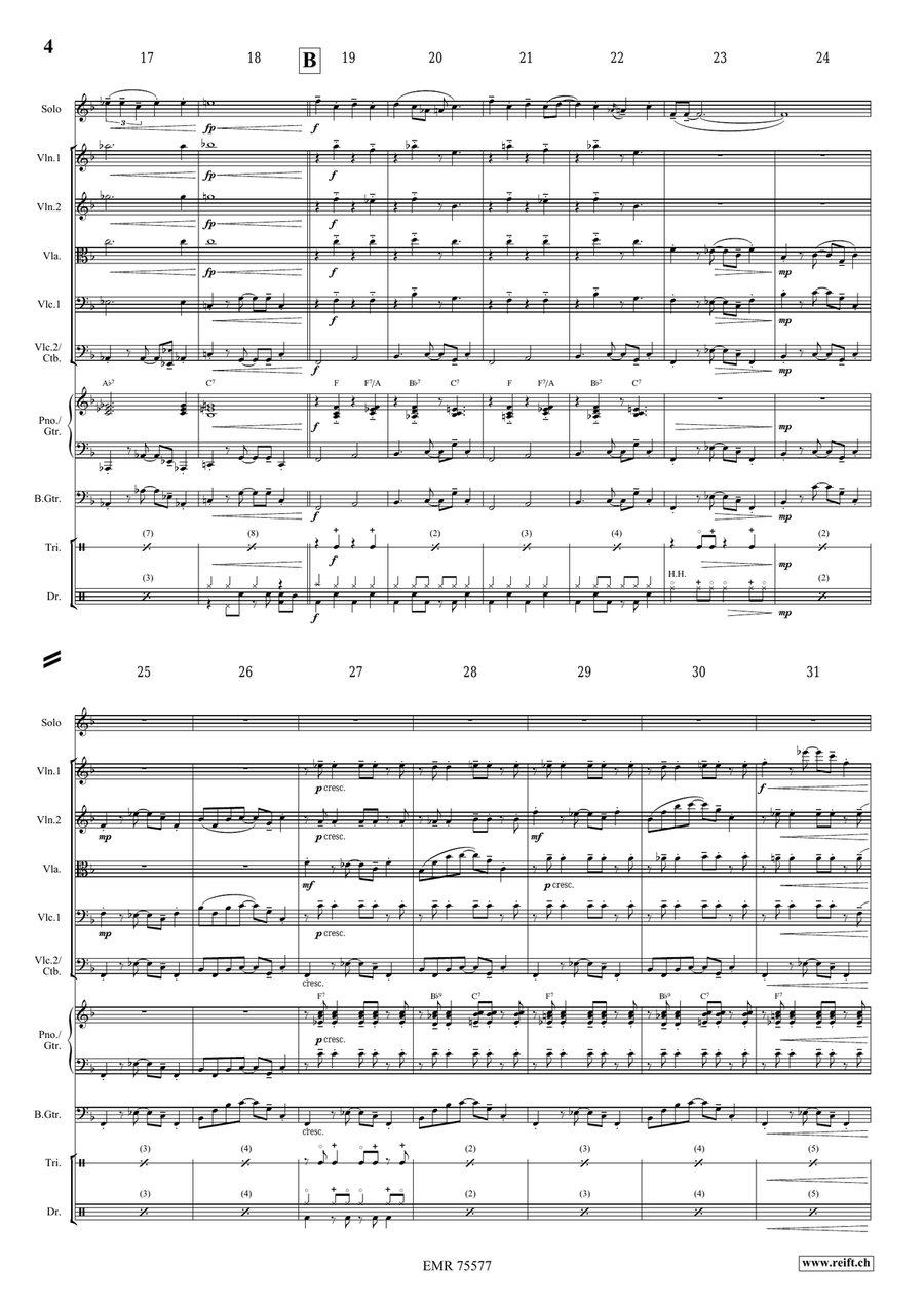 Slap That Bass Slap That Bass String Orchestra scores gallery preview page 4