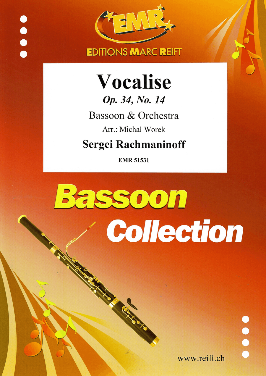 Vocalise Vocalise Orchestra scores gallery preview page 1