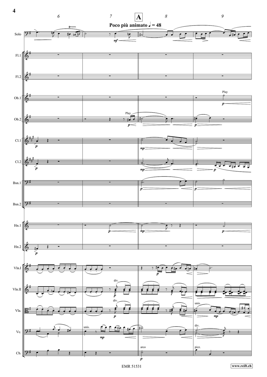 Vocalise Vocalise Orchestra scores gallery preview page 4