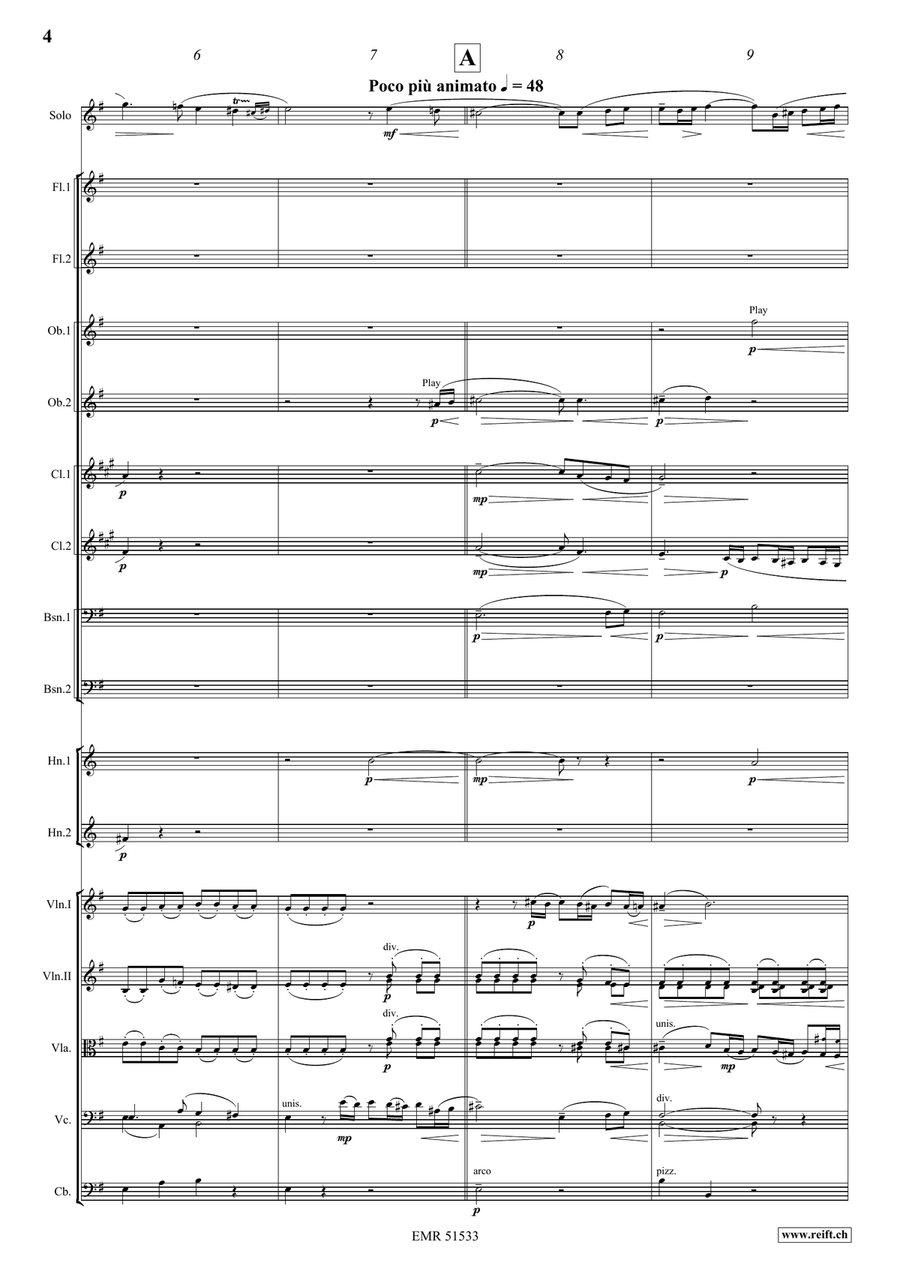 Vocalise Vocalise Orchestra scores gallery preview page 4
