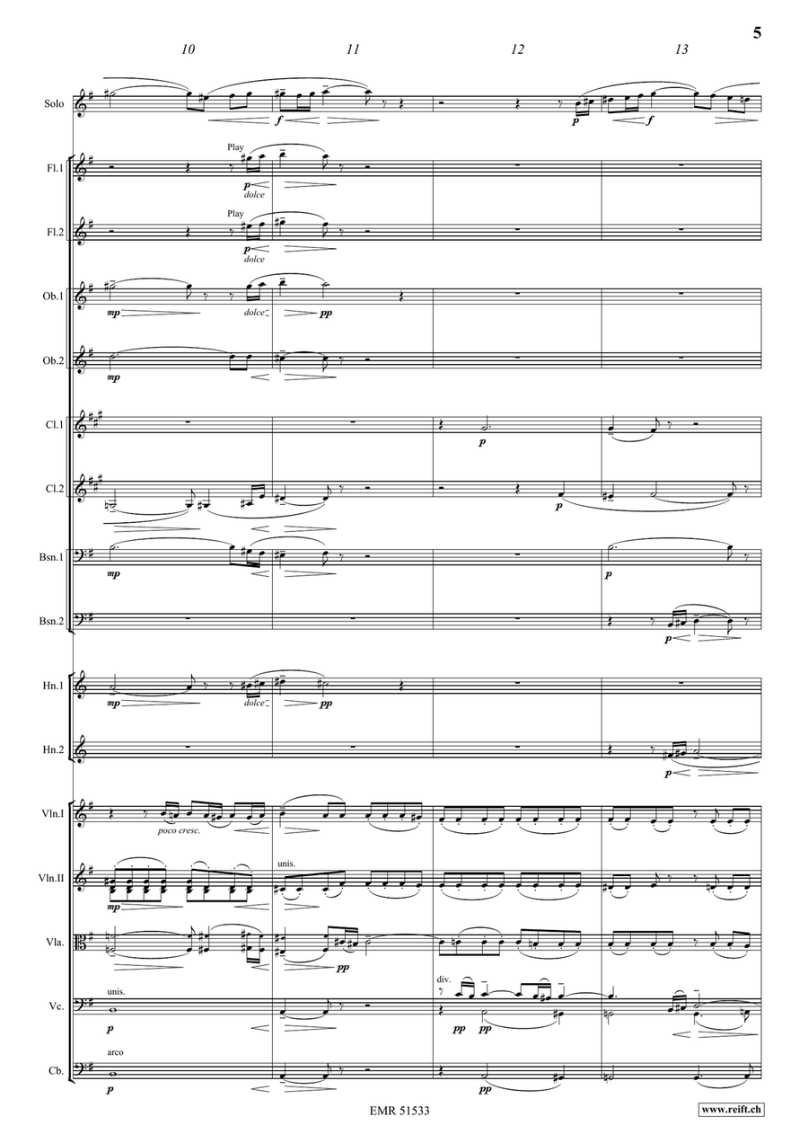 Vocalise Vocalise Orchestra scores gallery preview page 5