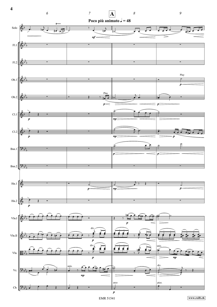 Vocalise Vocalise Orchestra scores gallery preview page 4