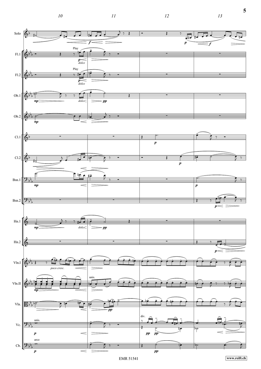 Vocalise Vocalise Orchestra scores gallery preview page 5