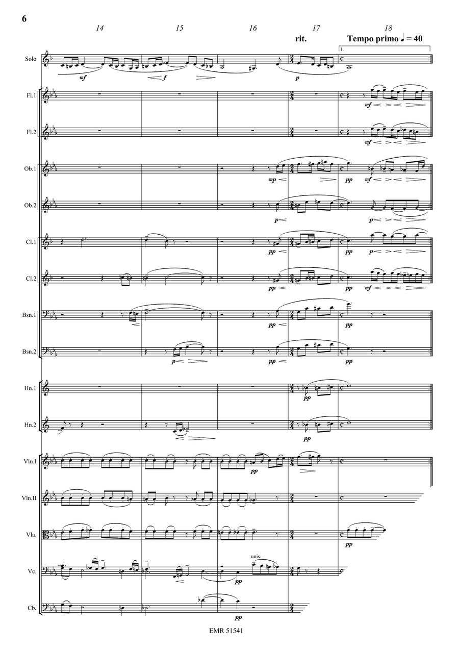 Vocalise Vocalise Orchestra scores gallery preview page 6