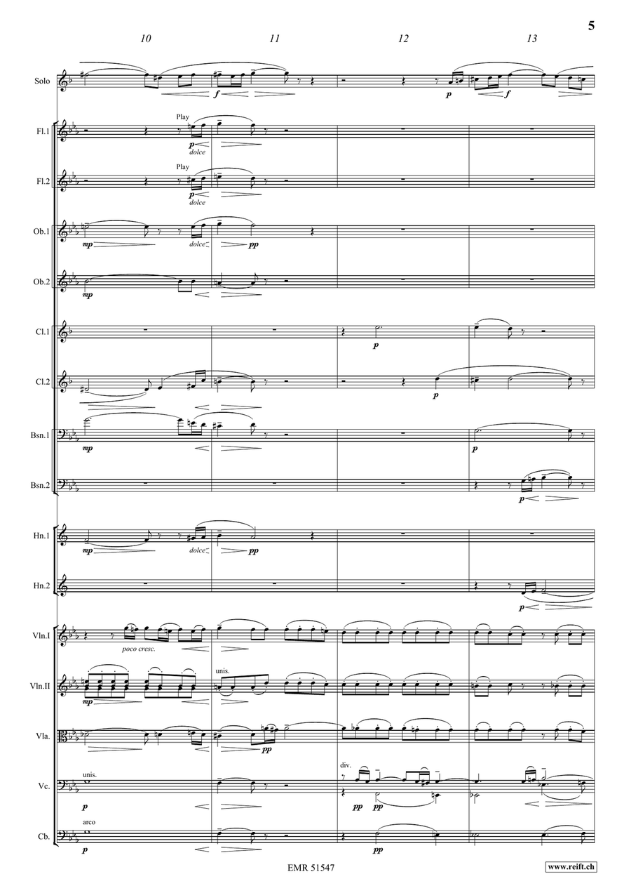 Vocalise Vocalise Orchestra scores gallery preview page 5