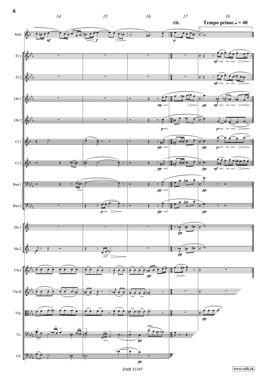 Vocalise Vocalise Orchestra scores gallery preview page 6