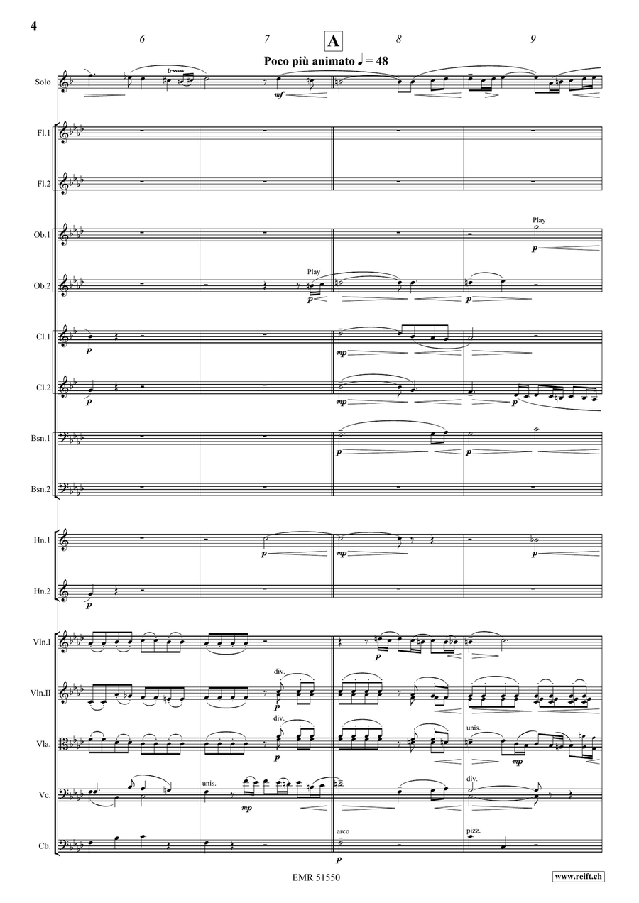 Vocalise Vocalise Orchestra scores gallery preview page 4