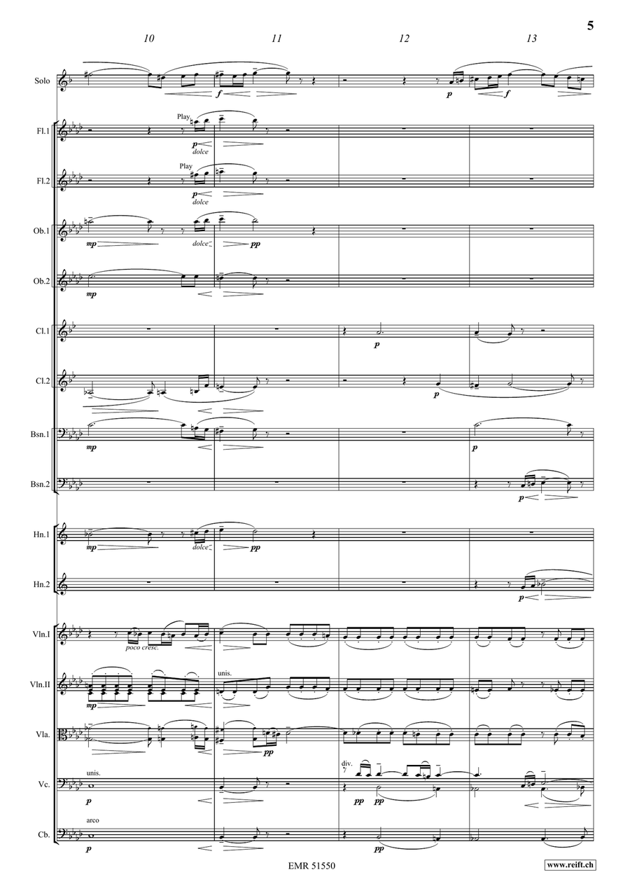 Vocalise Vocalise Orchestra scores gallery preview page 5
