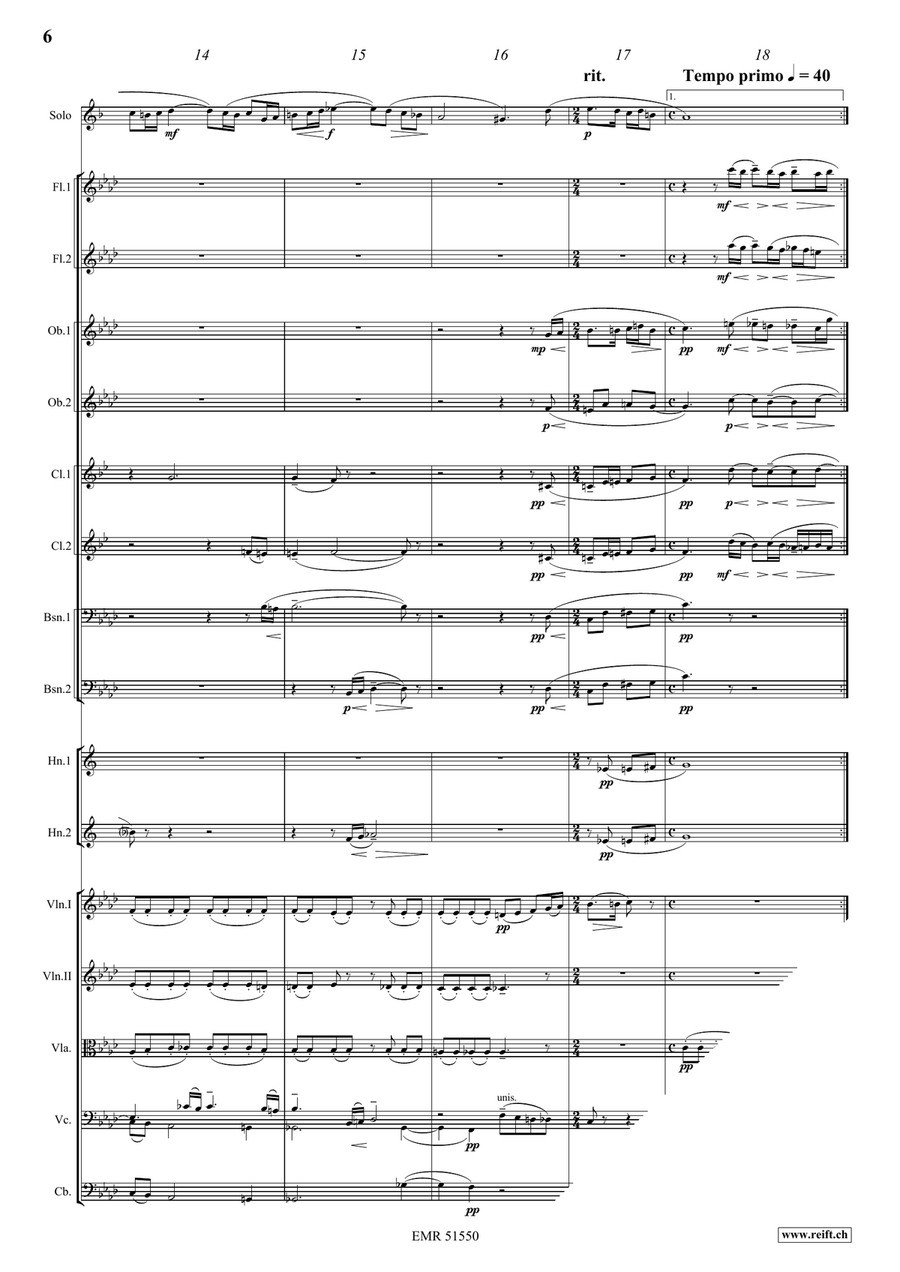 Vocalise Vocalise Orchestra scores gallery preview page 6