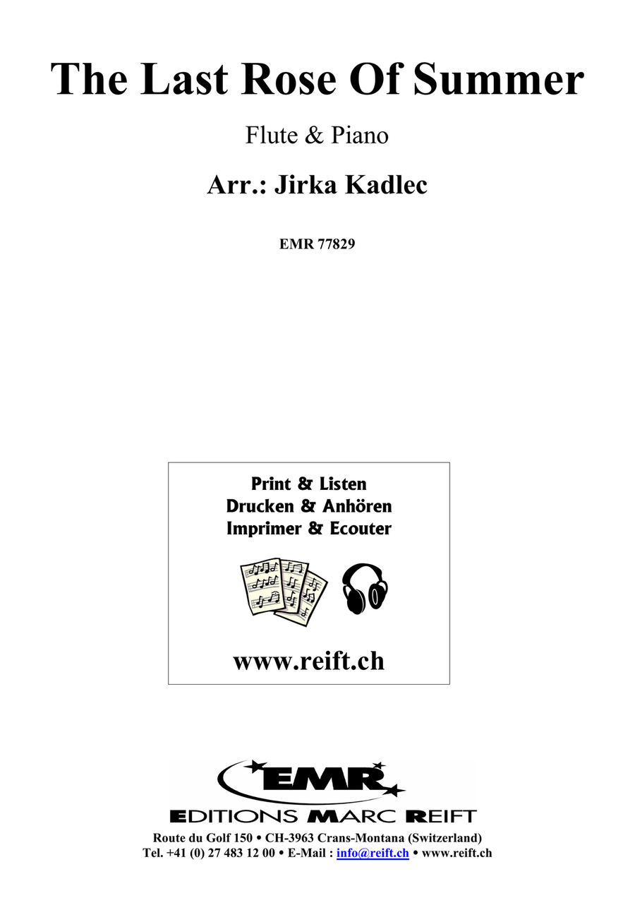 The Last Rose Of Summer The Last Rose Of Summer Flute Solo scores gallery preview page 2