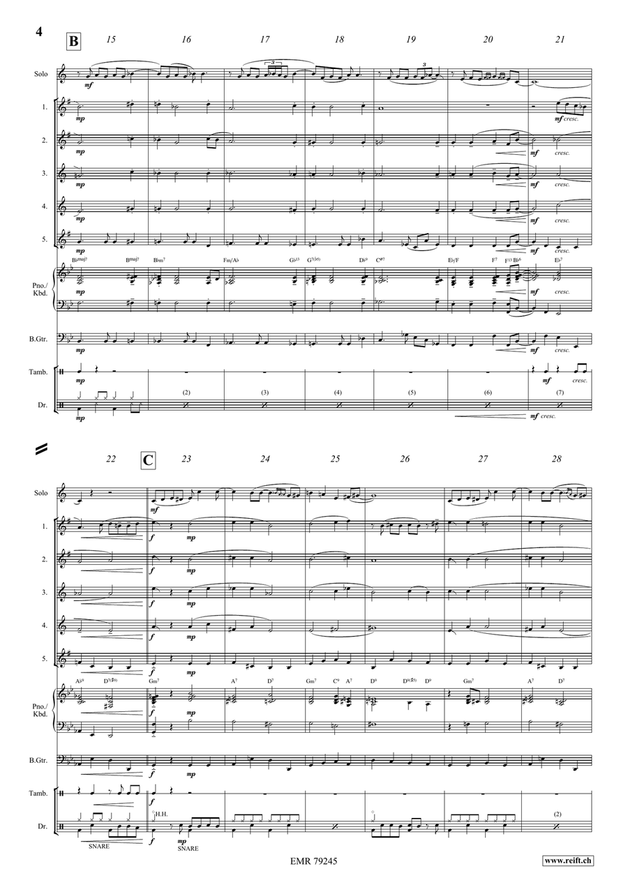 The Man I Love The Man I Love Saxophone scores gallery preview page 5
