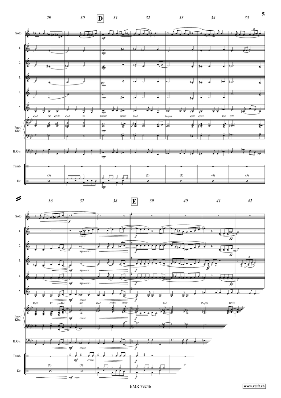 The Man I Love The Man I Love Cornet scores gallery preview page 6