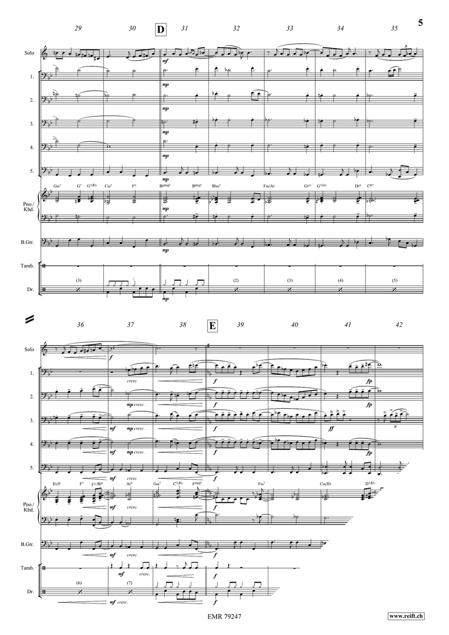 The Man I Love The Man I Love Trombone scores gallery preview page 6