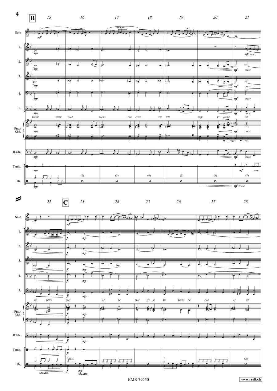 The Man I Love The Man I Love Woodwind Quintet scores gallery preview page 5
