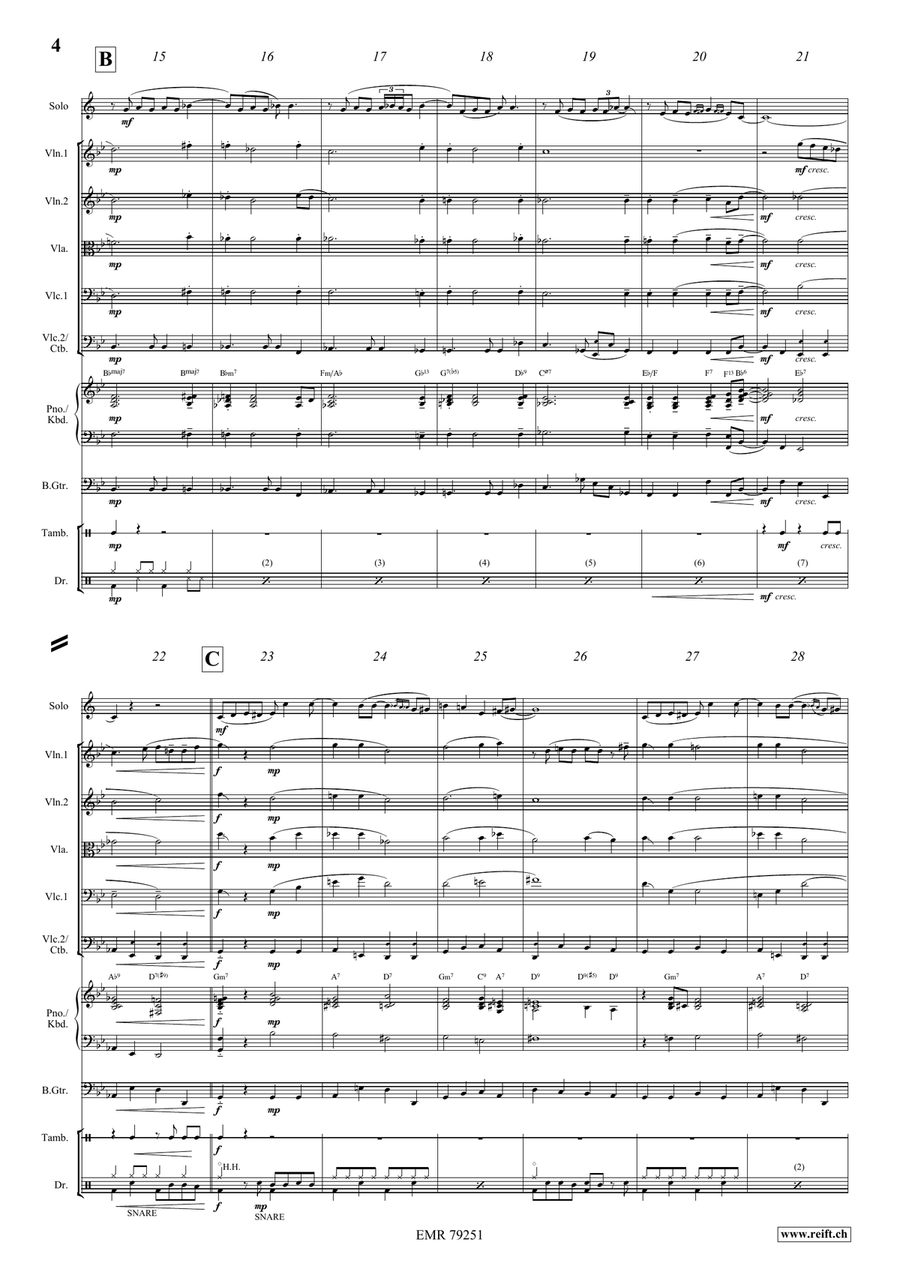 The Man I Love The Man I Love String Orchestra scores gallery preview page 5
