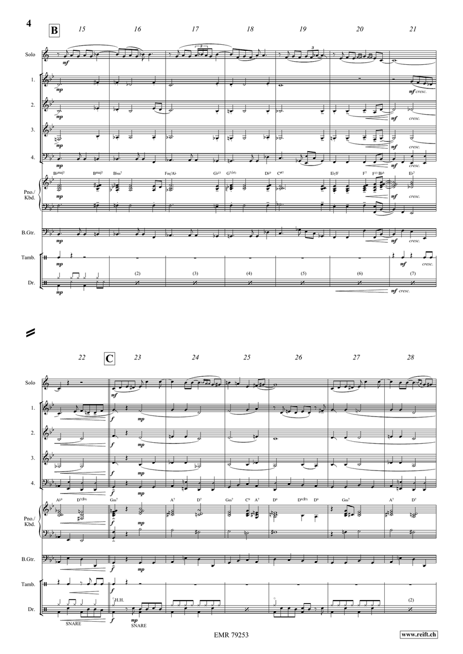 The Man I Love Trumpet scores gallery preview page 5
