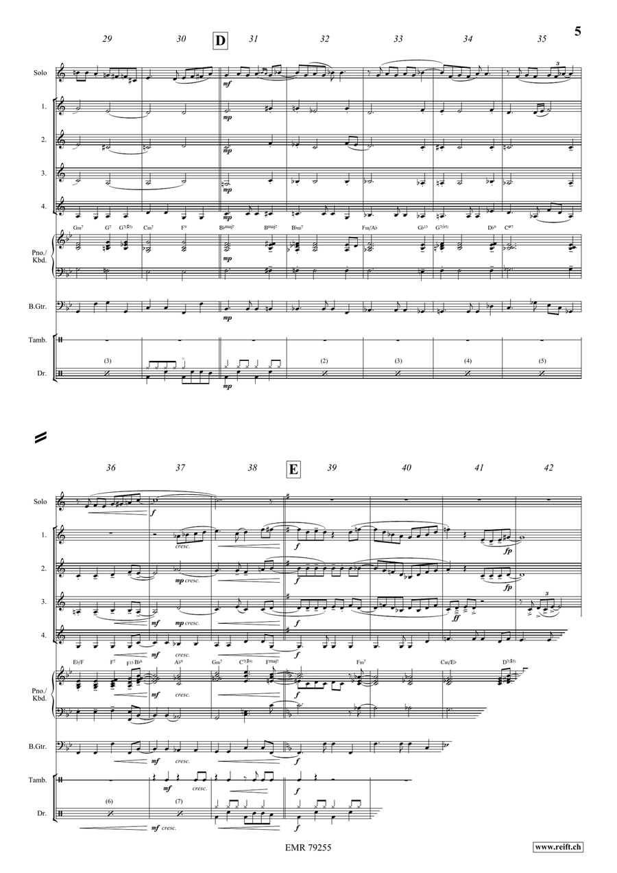 The Man I Love The Man I Love Cornet scores gallery preview page 6