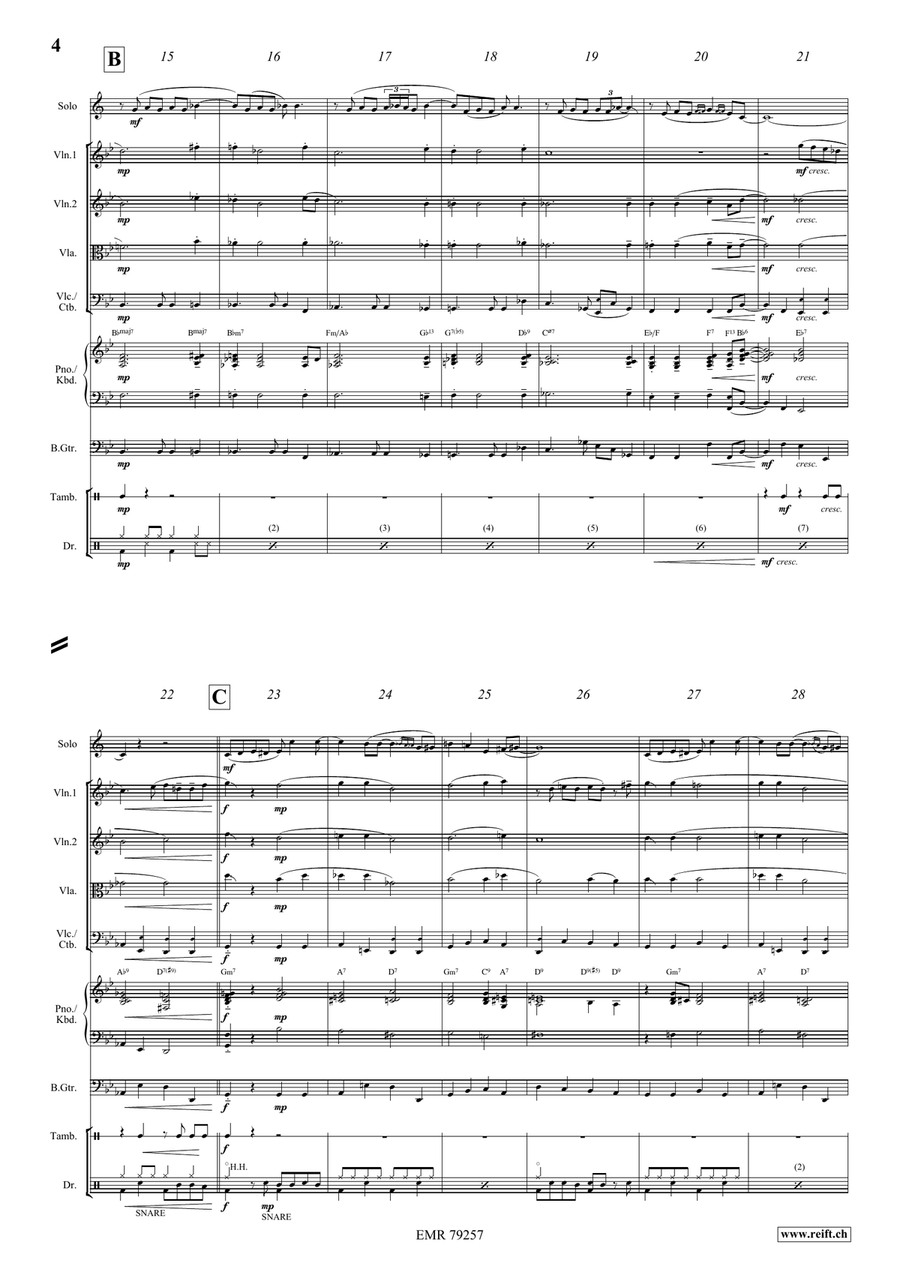 The Man I Love The Man I Love Trumpet scores gallery preview page 5