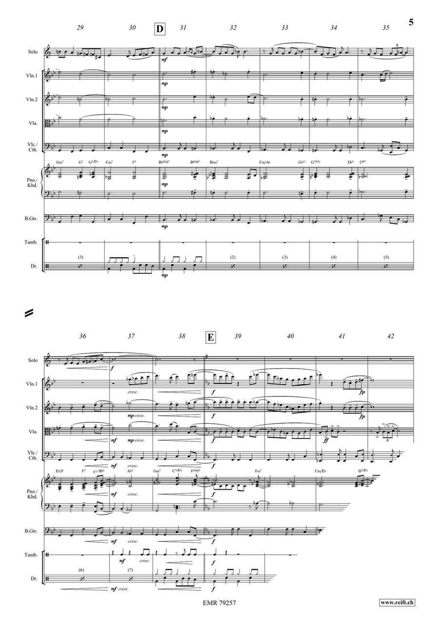 The Man I Love The Man I Love Trumpet scores gallery preview page 6