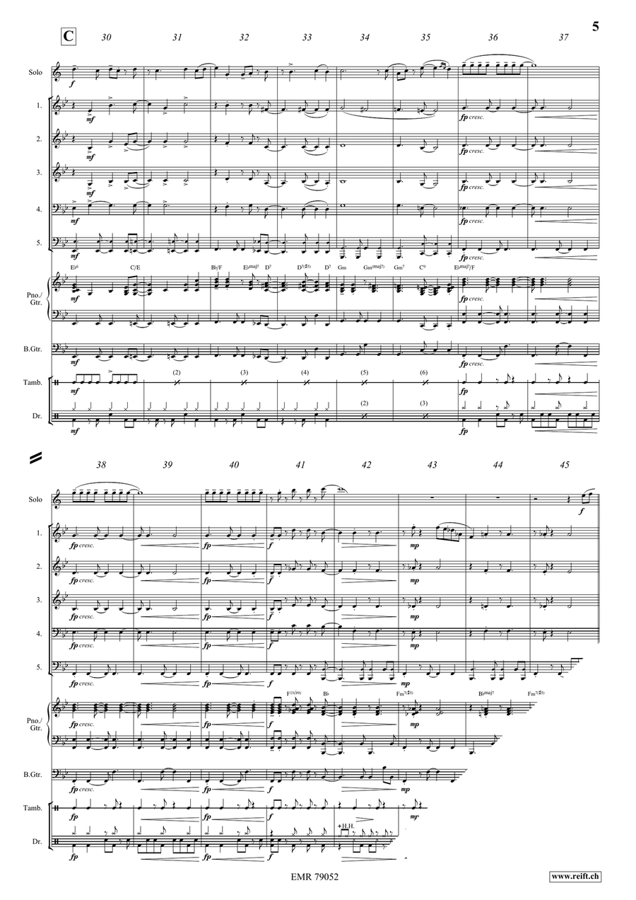 Sunday Mood Sunday Mood Trumpet scores gallery preview page 6