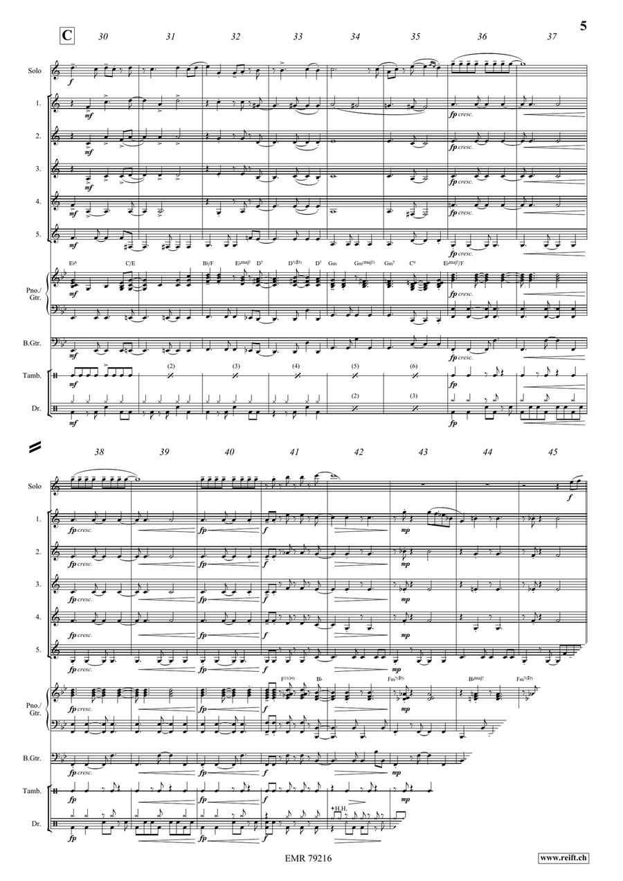 Sunday Mood Sunday Mood Cornet scores gallery preview page 6