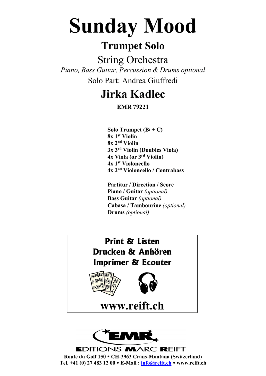 Sunday Mood Sunday Mood String Orchestra scores gallery preview page 2