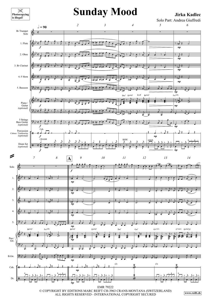 Sunday Mood Sunday Mood Bassoon scores gallery preview page 4