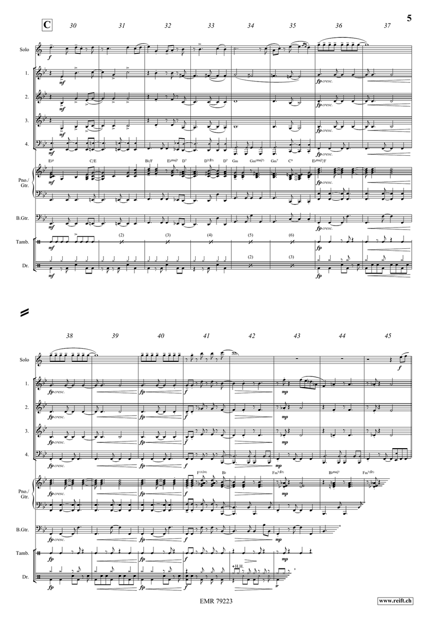 Sunday Mood Sunday Mood Trumpet scores gallery preview page 6