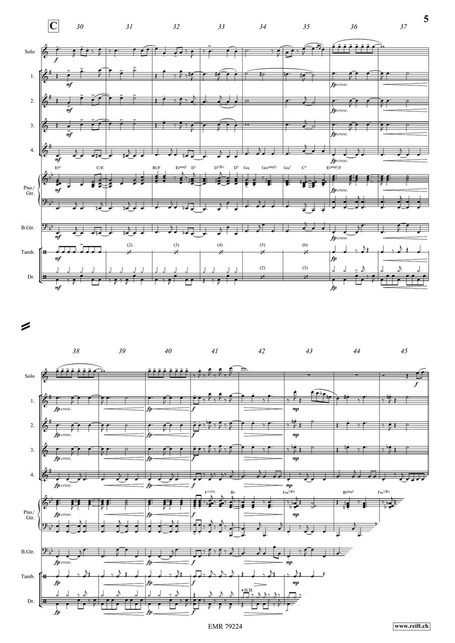 Sunday Mood Sunday Mood Saxophone scores gallery preview page 6