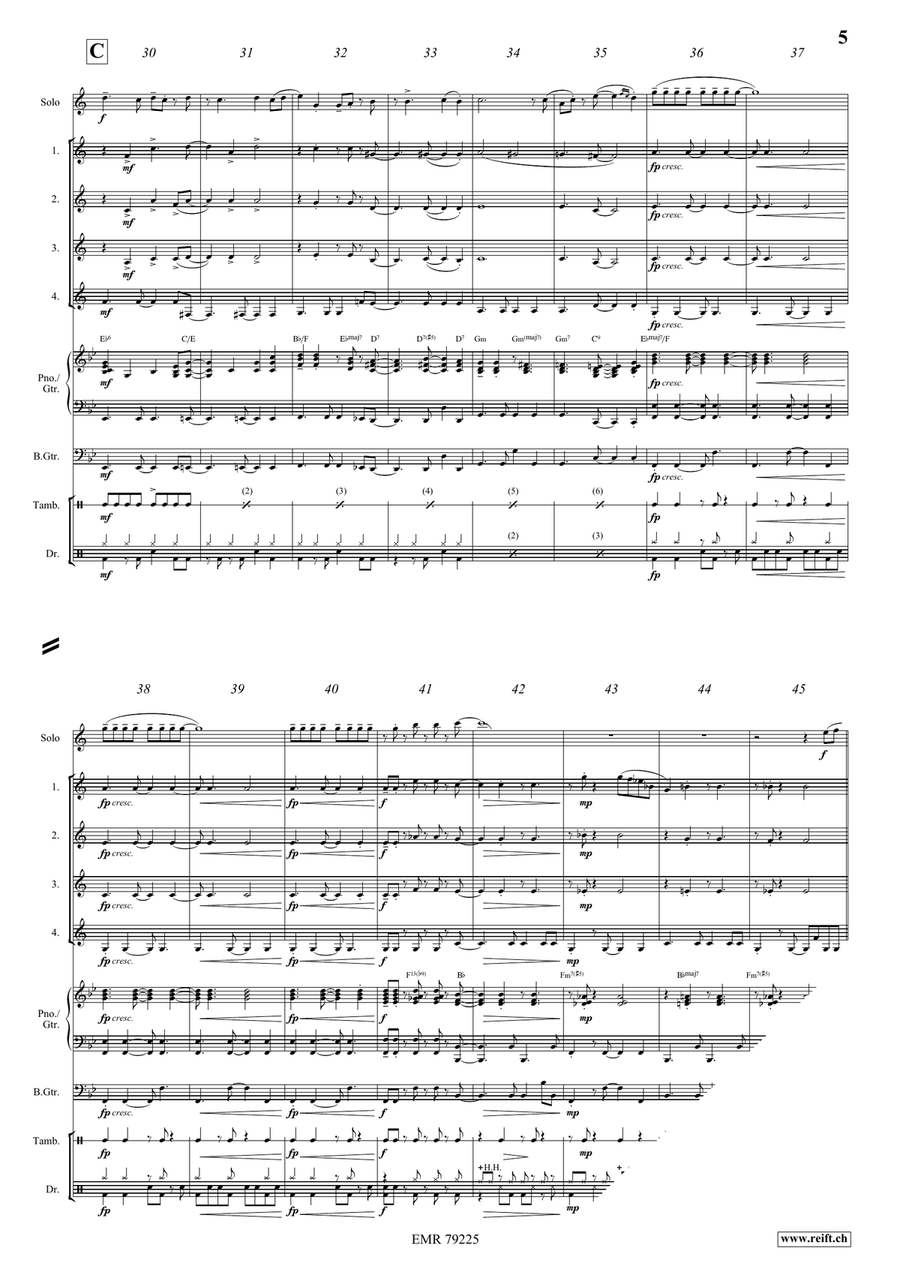 Sunday Mood Sunday Mood Cornet scores gallery preview page 6