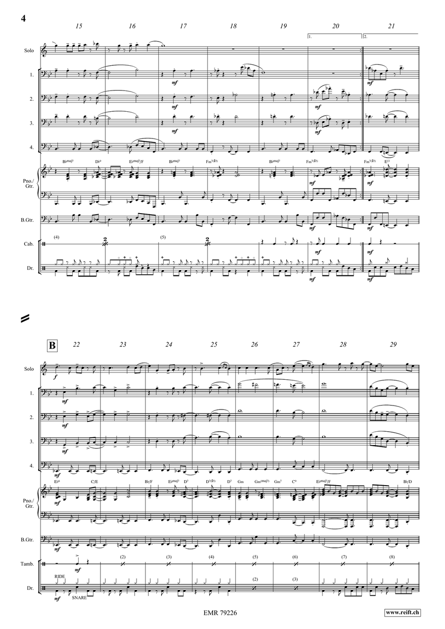 Sunday Mood Sunday Mood Trombone scores gallery preview page 5