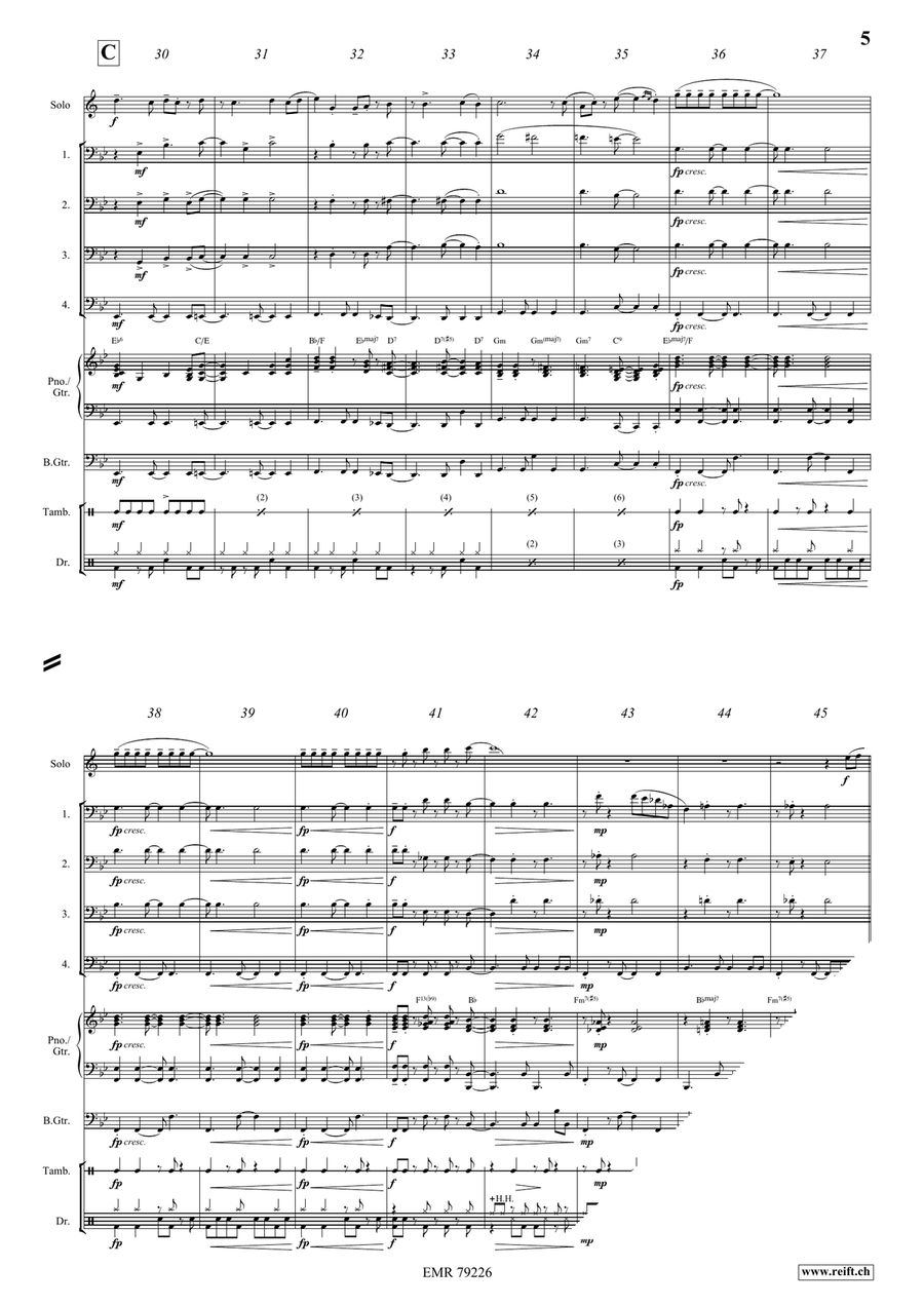 Sunday Mood Sunday Mood Trombone scores gallery preview page 6