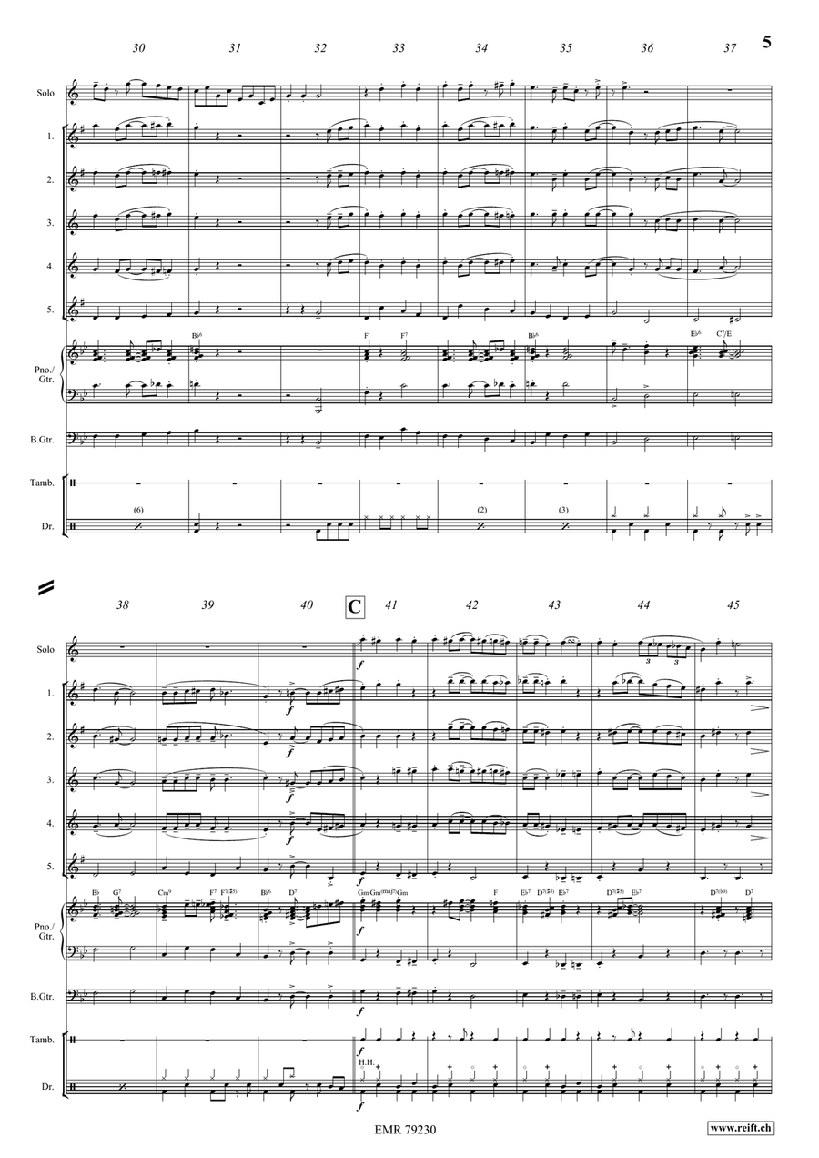 That's A Plenty That's A Plenty Saxophone scores gallery preview page 6