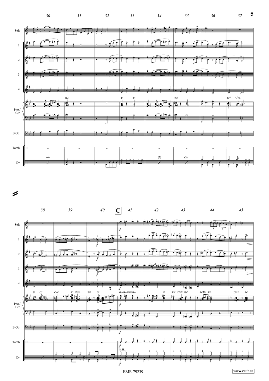 That's A Plenty That's A Plenty Saxophone scores gallery preview page 6
