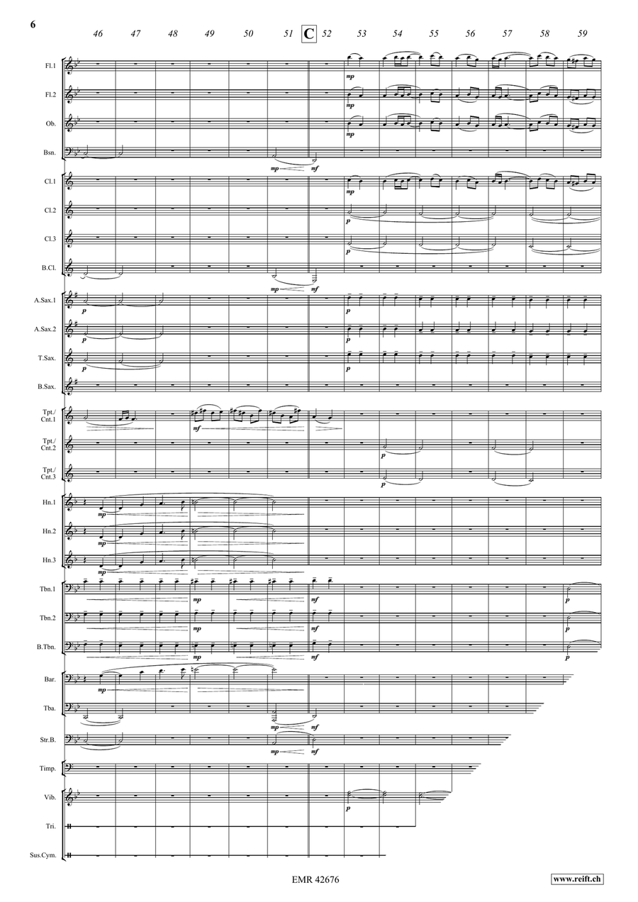 Adagio Adagio Concert Band scores gallery preview page 6