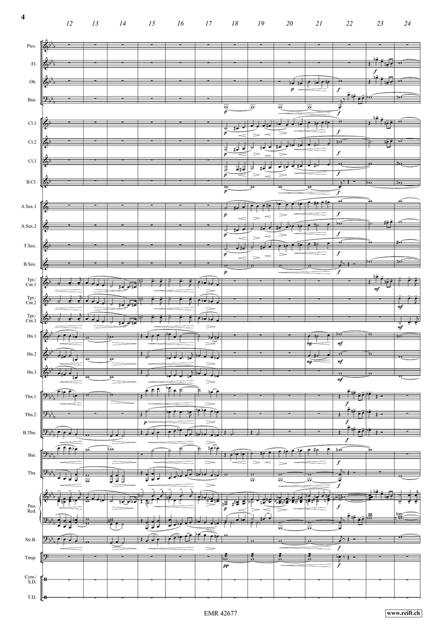 Prayer from Rienzi Prayer from Rienzi Concert Band scores gallery preview page 5