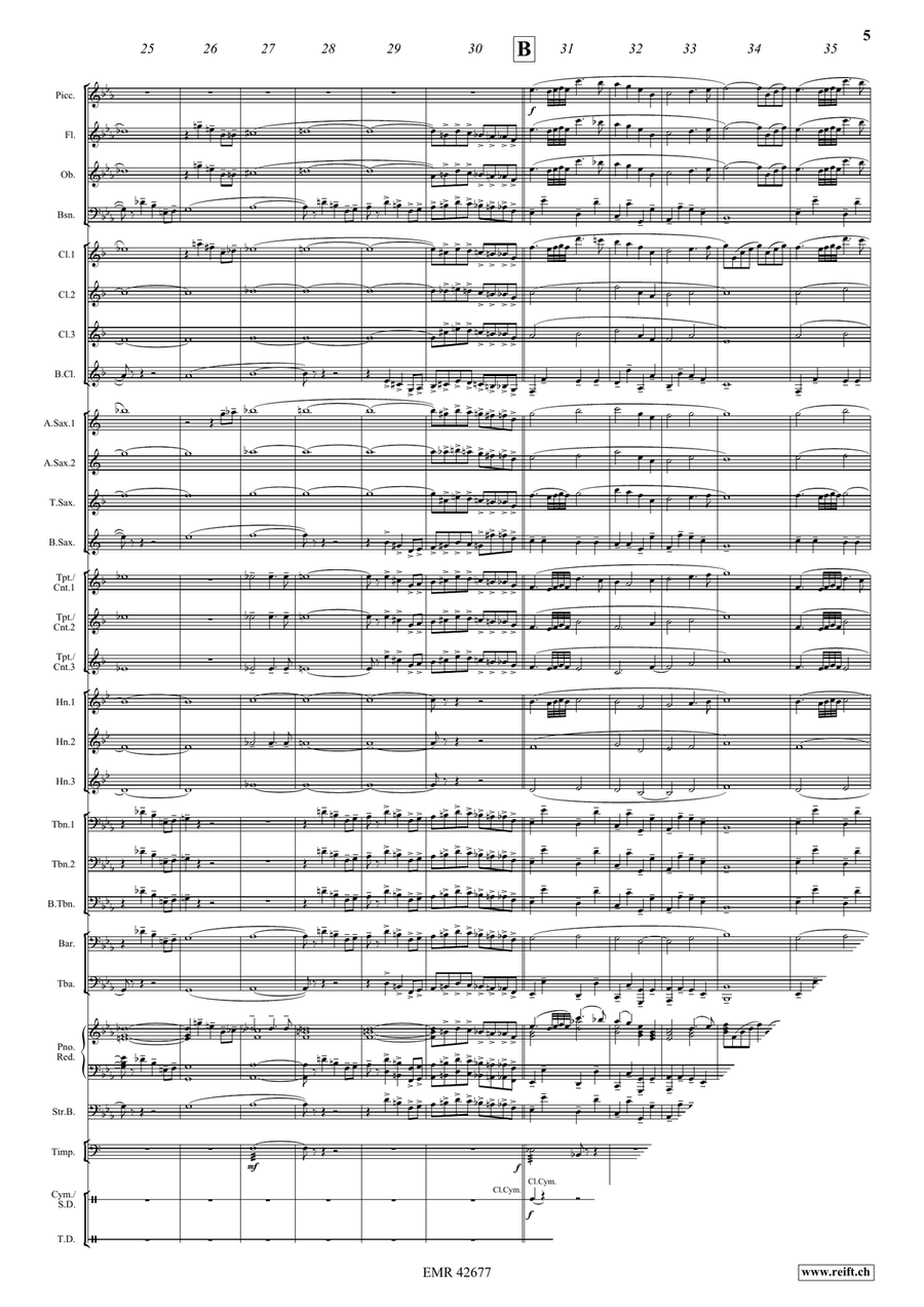 Prayer from Rienzi Prayer from Rienzi Concert Band scores gallery preview page 6
