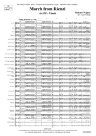 March from Rienzi Concert Band scores gallery preview page 4